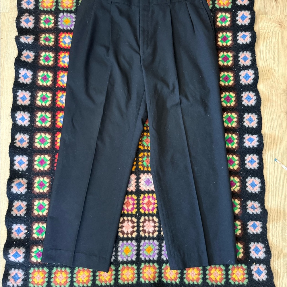 Elegant Black Men's Dress Pants